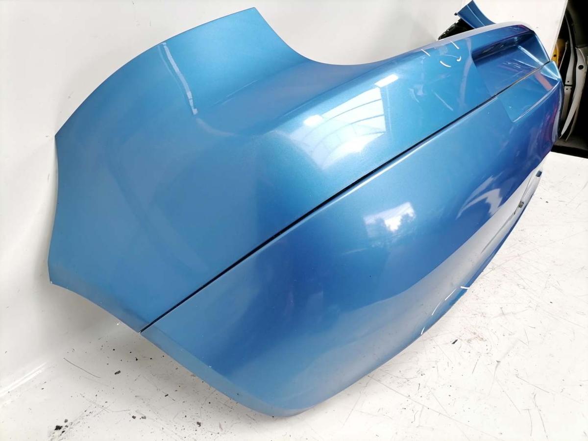 VW GOLF V original Stoßstange Stoßfänger hinten LC5G-Coasta Blue Pearl 5-Türer Fließheck BJ05